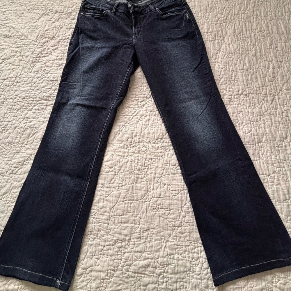 Silver Suki mid slim bootcut Flare Wide Leg Jeans